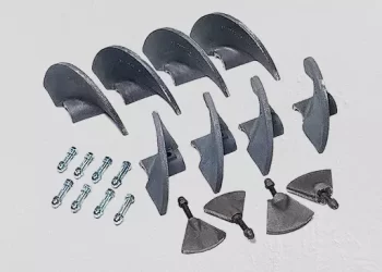 Bomag 89320213 Auger Blade D213802203